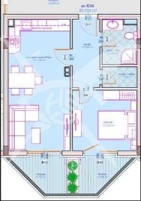 Двустаен апартамент в Сарафово 625 - 20010 - 2