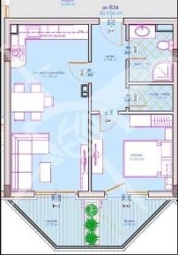 Двустаен апартамент в Сарафово 625 - 20010 - 2