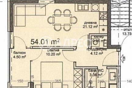 Двустаен апартамент, кв. Владислав Варненчик, гр. Варна
