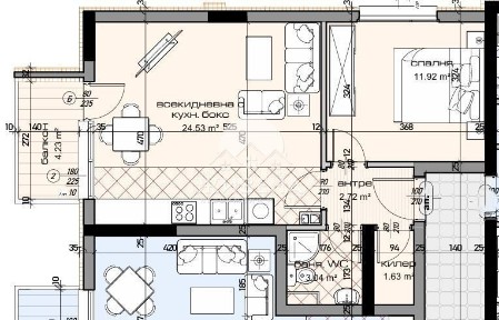 Продава 2-стаен апартамент, в строеж, Младост 1, 69 кв. м