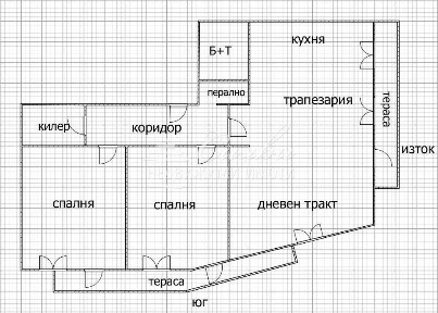 Тристаен апартамент НОВО строителство- кв. Център!