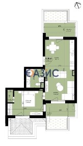 2-стаен апартамент на 4-ти етаж, Антик-15, Созопол, Област Бургас - 95