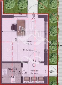 Офис в Пазарджик, област-гр. Велинград площ 26 цена 66000