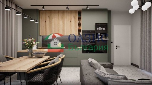 2-етажна градска къща с 2 спални-110,53 кв. м. +Паркомясто 12,5 кв. м. +40 кв. м. двор, Гранд Вилидж, Кошарица, България