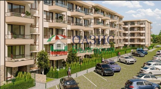 2-стаен апартамент на 2-ри етаж, Флора Бийч-2, Сарафово, Бургас - 61,72 кв. м.