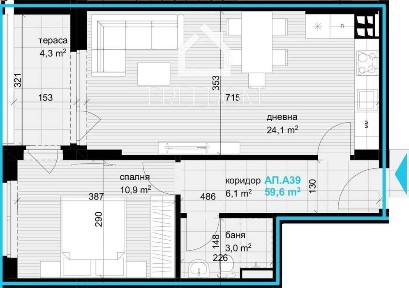 Продава 2-СТАЕН - град Варна, Аспарухово, 69 m2