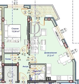 2-стаен в Варна-Погребите площ 79 цена 128500