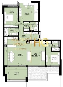 3-стаен в Варна-Бриз площ 170 цена 398000