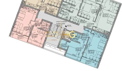 2-стаен в Варна-Бриз площ 65 цена 166000