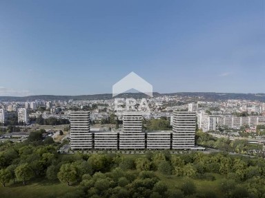 Двустаен, южен апартамент в сграда Либра (Акт 14), ж. к. Трошево, гр. В