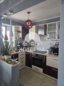 Продава обзаведен 2-стаен апартамент с панорама море, кв. Левски