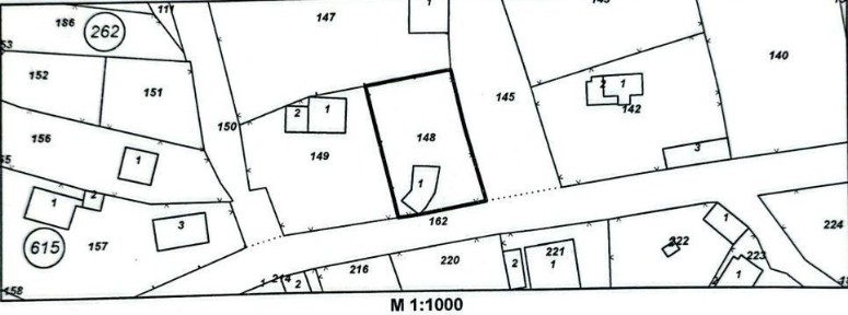 Къща в Габрово, област-с. Трънито площ 498 цена 28500