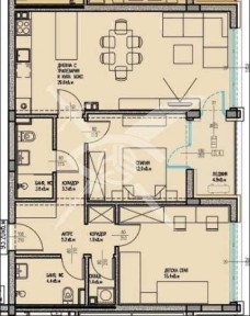 Тристаен апартамент в Мадика 819-24376- 2