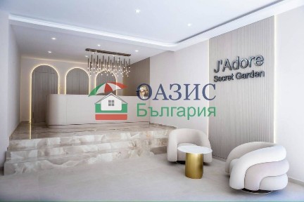2-стаен апартамент на 6-ти етаж, Ж' Адор Сикрет Гардън, Слънчев бряг, България-87,74 кв. м.