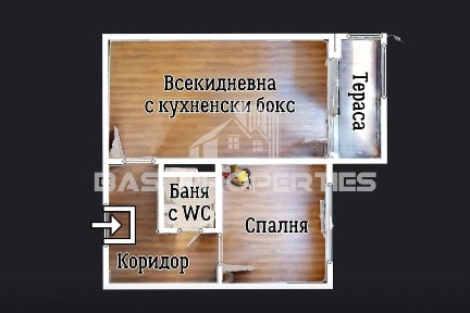 2-стаен в София-Сухата Река площ 45