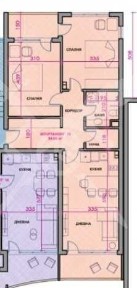 Тристаен апартамент в Поморие - 972-28516
