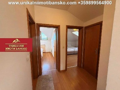 На 5 минути пеш от лифта! Тристаен апартамент за продажба в Банско