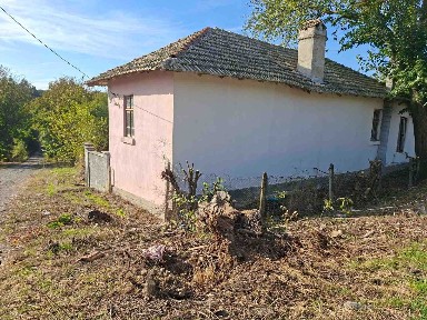 Двуетажна къща с двор и стопански постройки в с. Бистра