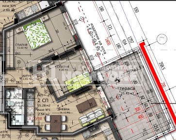 Продажба 3-стаен гр. София - Редута 99m²
